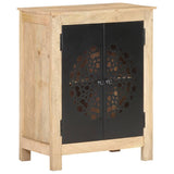 NNEVL Sideboard 60x35x75 cm Solid Mango Wood
