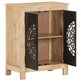NNEVL Sideboard 60x35x75 cm Solid Mango Wood