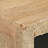 NNEVL Sideboard 60x35x75 cm Solid Mango Wood