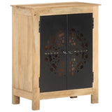 NNEVL Sideboard 60x35x75 cm Solid Mango Wood