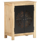 NNEVL Sideboard 60x35x75 cm Solid Mango Wood