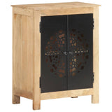 NNEVL Sideboard 60x35x75 cm Solid Mango Wood