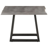 NNEVL Coffee Table with Live Edges 60x60x40 cm Solid Acacia Wood