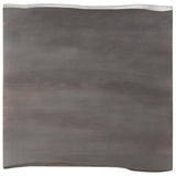 NNEVL Coffee Table with Live Edges 60x60x40 cm Solid Acacia Wood