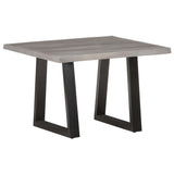 NNEVL Coffee Table with Live Edges 60x60x40 cm Solid Acacia Wood