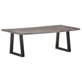 NNEVL Coffee Table with Live Edges 115x60x40 cm Solid Acacia Wood