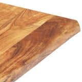 NNEVL Coffee Table with Live Edges 115x60x40 cm Solid Acacia Wood