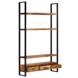 NNEVL Highboard 118x30x200 cm Solid Acacia Wood