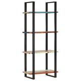 NNEVL 4-Tier Bookcase 80x40x180 cm Solid Reclaimed Wood