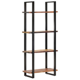 NNEVL 4-Tier Bookcase 80x40x180 cm Solid Reclaimed Wood