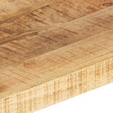 NNEVL 4-Tier Bookcase 120x40x180 cm Rough Mango Wood