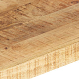 NNEVL 4-Tier Bookcase 160x40x180 cm Rough Mango Wood