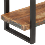 NNEVL 4-Tier Bookcase 160x40x180 cm Solid Reclaimed Wood
