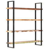 NNEVL 4-Tier Bookcase 160x40x180 cm Solid Reclaimed Wood