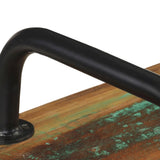NNEVL Bench 110 cm Solid Reclaimed Wood