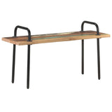 NNEVL Bench 110 cm Solid Reclaimed Wood