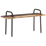 NNEVL Bench 110 cm Solid Reclaimed Wood