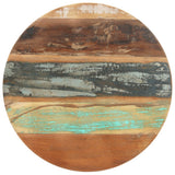 NNEVL Bistro Table Ø60x76 cm Solid Reclaimed Wood