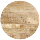NNEVL Bistro Table Ø60x76 cm Rough Mango Wood