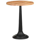 NNEVL Bistro Table Ø60x76 cm Solid Acacia Wood
