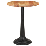 NNEVL Bistro Table Ø60x76 cm Solid Acacia Wood