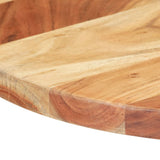 NNEVL Bistro Table Ø60x76 cm Solid Acacia Wood