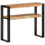 NNEVL Console Table 90x30x75 cm Solid Acacia Wood