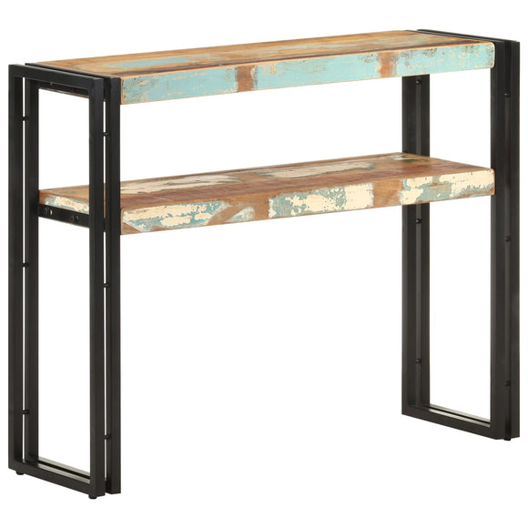 NNEVL Console Table 90x30x75 cm Solid Reclaimed Wood