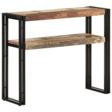 NNEVL Console Table 90x30x75 cm Solid Reclaimed Wood