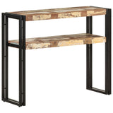 NNEVL Console Table 90x30x75 cm Solid Reclaimed Wood