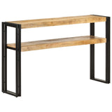 NNEVL Console Table 120x30x75 cm Rough Mango Wood