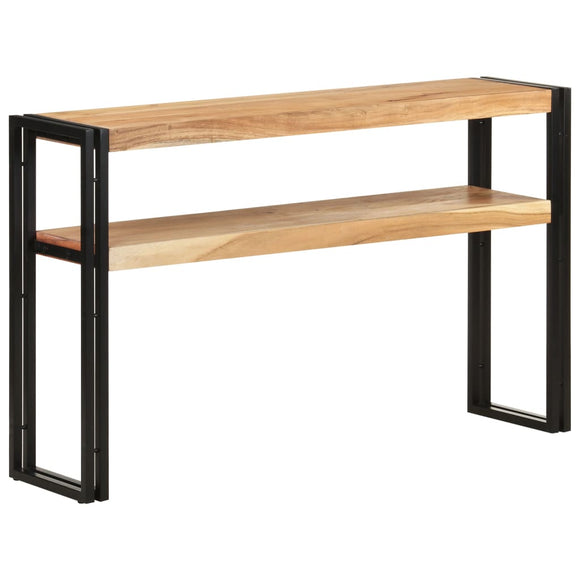 NNEVL Console Table 120x30x75 cm Solid Acacia Wood