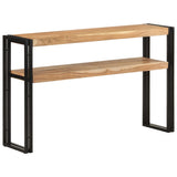 NNEVL Console Table 120x30x75 cm Solid Acacia Wood