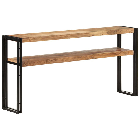 NNEVL Console Table 150x30x75 cm Solid Acacia Wood