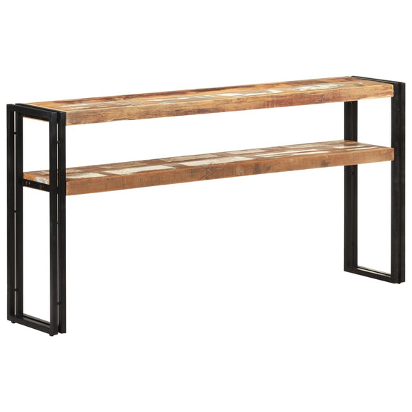 NNEVL Console Table 150x30x75 cm Solid Reclaimed Wood