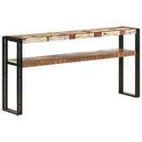 NNEVL Console Table 150x30x75 cm Solid Reclaimed Wood