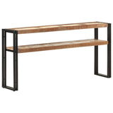 NNEVL Console Table 150x30x75 cm Solid Reclaimed Wood