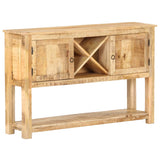 NNEVL Sideboard 120x30x76 cm Rough Mango Wood