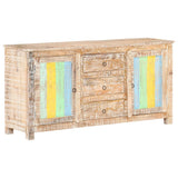 NNEVL Sideboard 151x40x75 cm Rough Acacia Wood
