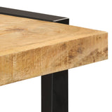 NNEVL Bar Table 120x40x101 cm Rough Mango Wood