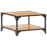 NNEVL Coffee Table 60x60x35 cm Solid Mango Wood