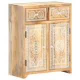 NNEVL Sideboard 60x30x75 cm Solid Mango Wood