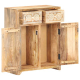 NNEVL Sideboard 60x30x75 cm Solid Mango Wood