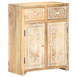 NNEVL Sideboard 60x30x75 cm Solid Mango Wood