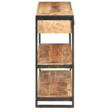 NNEVL Sideboard 120x30x75 cm Solid Rough Mango Wood