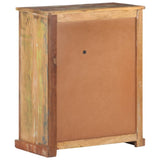 NNEVL Sideboard with Buddha Cladding 60x35x75 cm Solid Reclaimed Wood