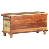 NNEVL Storage Box with Buddha Cladding 90x35x45 cm Reclaimed Wood