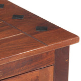 NNEVL Sideboard Honey Brown 105x35x65 cm Solid Acacia Wood
