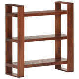 NNEVL Book Cabinet Honey Brown 84x30x90 cm Solid Acacia Wood