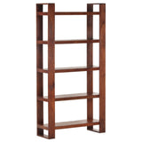 NNEVL Book Cabinet Honey Brown 85x30x166 cm Solid Acacia Wood